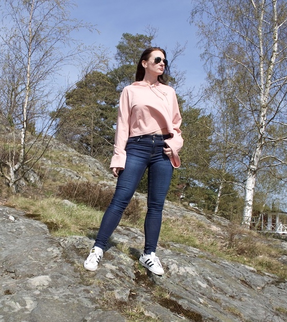 Att posera framför kameran