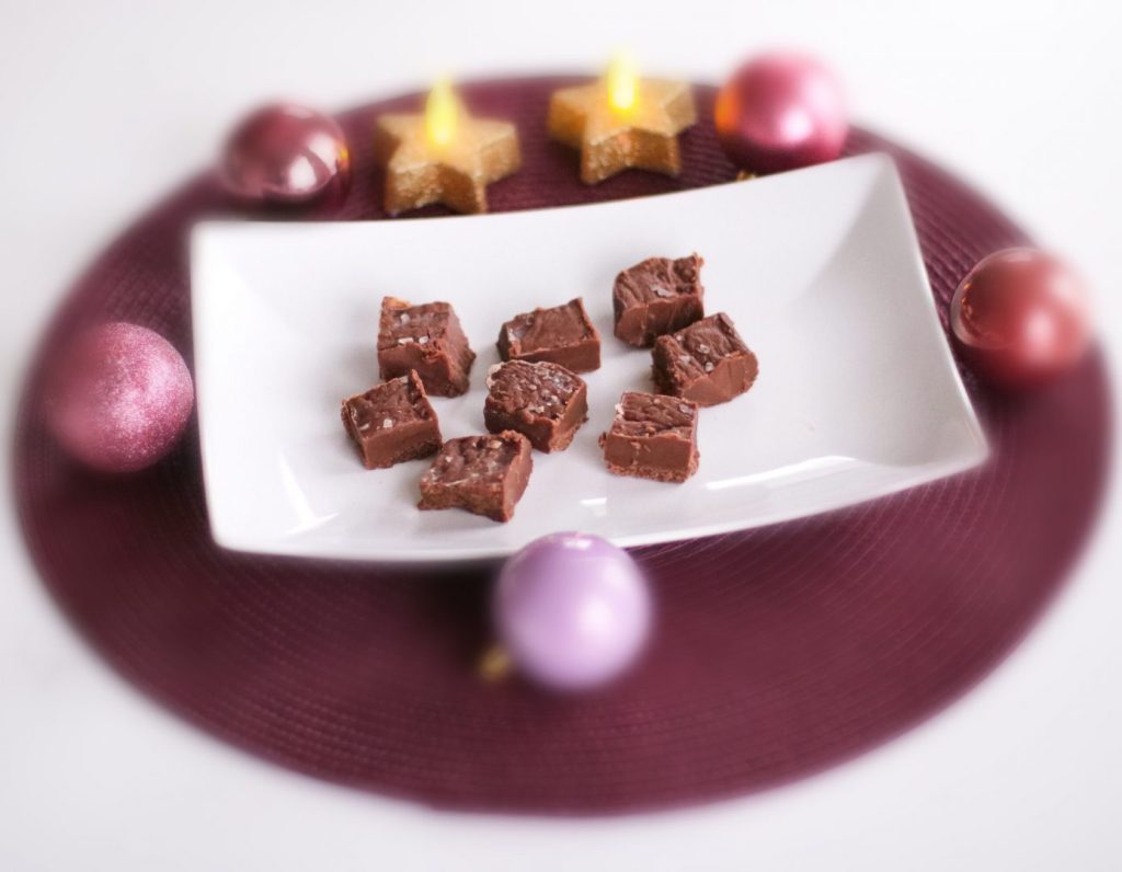 Chokladkola med havssalt